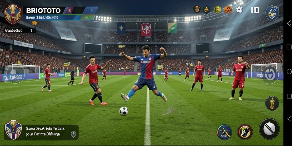 Tampilan gameplay BRIOTOTO yang seru dan mendebarkan.
