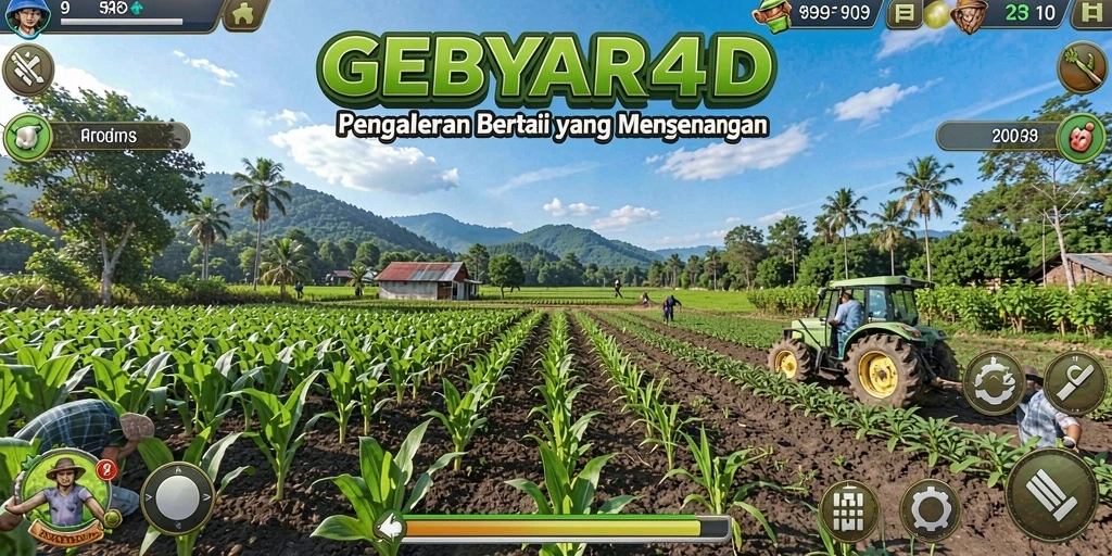 Tampilan gameplay GEBYAR4D yang menarik dan interaktif.