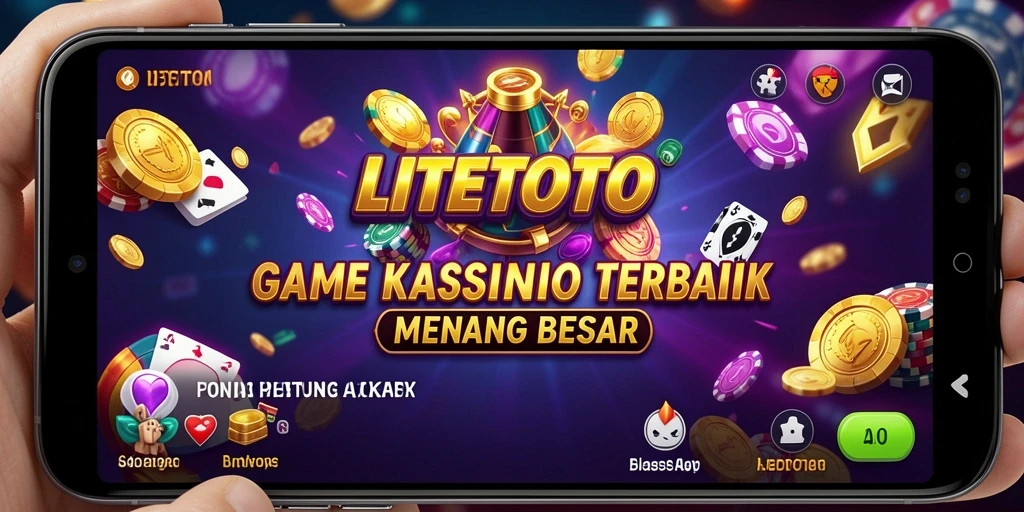 Gameplay seru dan menarik di aplikasi LITETOTO.