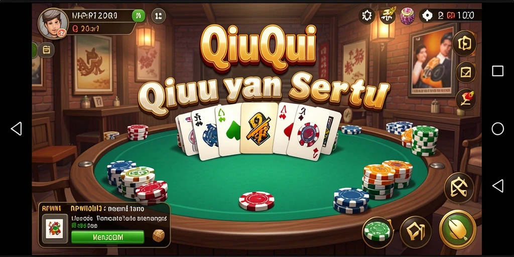 Tampilan gameplay seru di RPWIN1 yang menampilkan QiuQiu.