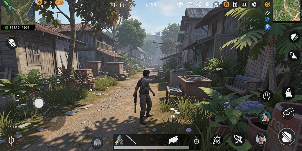 Tampilan gameplay S13 yang menarik dan mendetail dalam simulasi kehidupan.