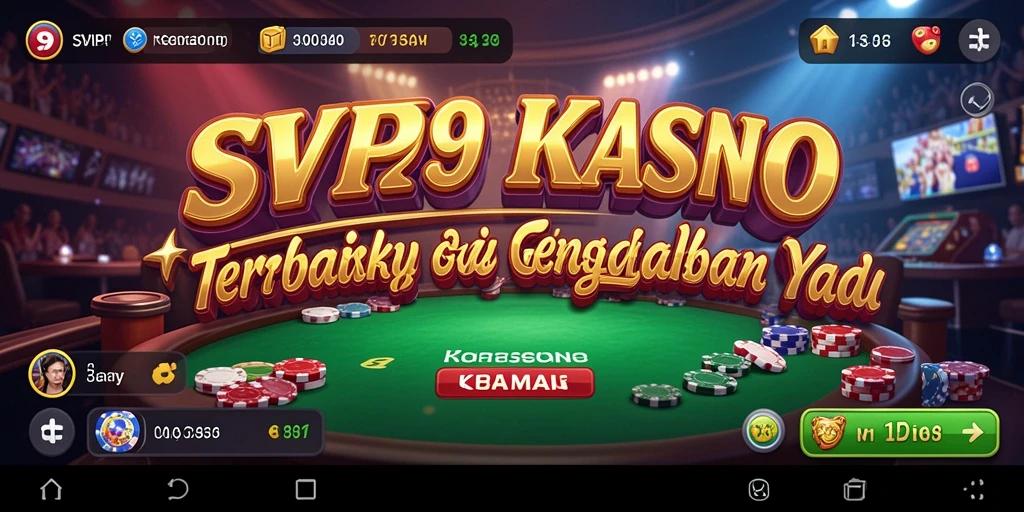 Tampilan gameplay Kasino SVIP9 yang menarik dan interaktif.