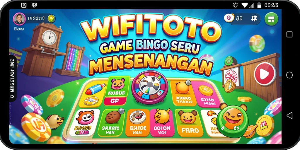 Gameplay seru Bingo di WIFITOTO dengan pemain aktif.